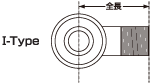 アジャスタブルエンドアイ-Iタイプ