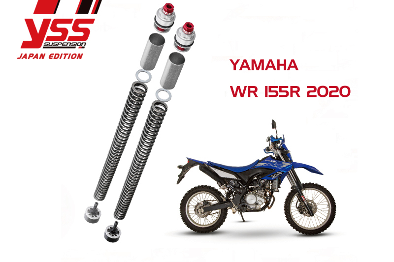 記事 YAMAHA WR155R ’20のFORK UPGRADE KITを追加しました。のアイキャッチ画像