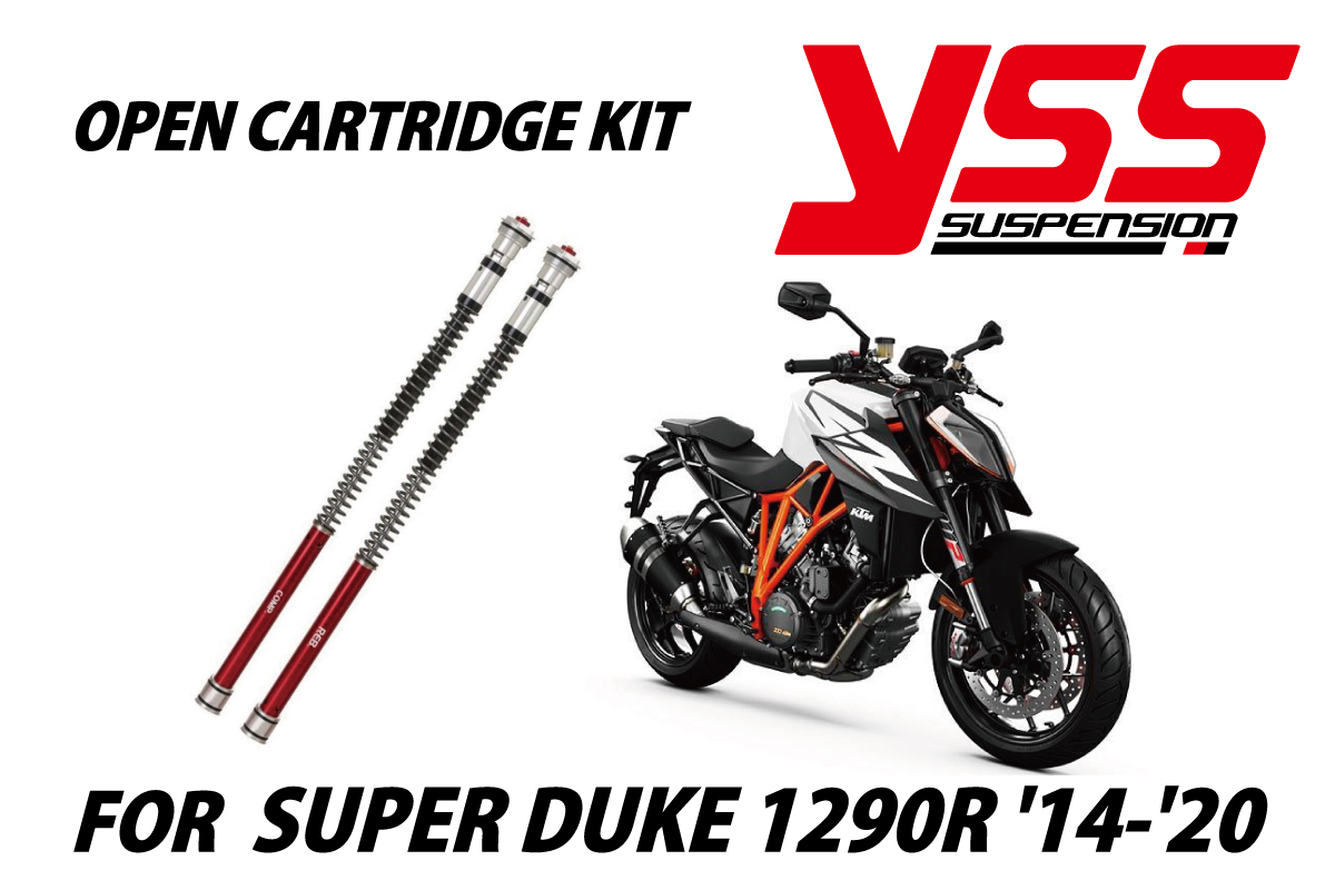 記事 KTM SUPER DUKE 1290R ’14-’20のOPEN CARTRIDGE KITを追加しました。のアイキャッチ画像